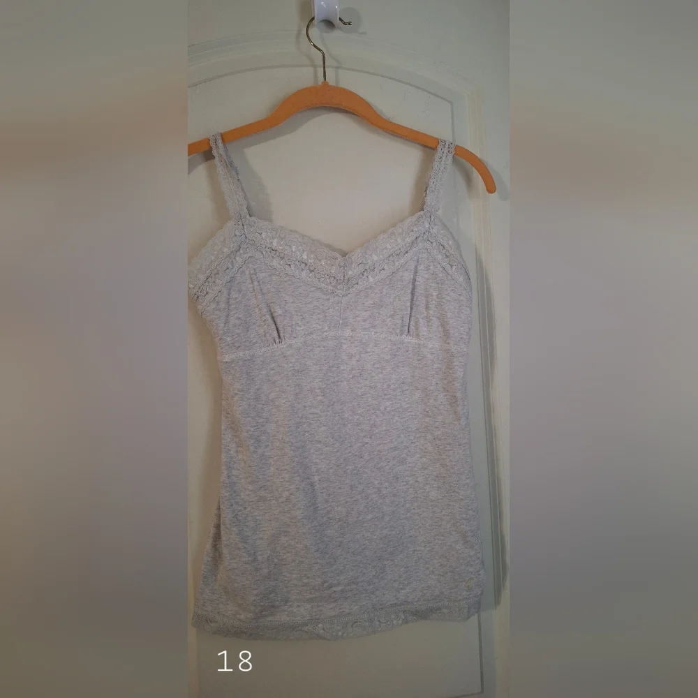American eagle outfitters Youth lace tank top sz L goth whymsygoth  fairycore